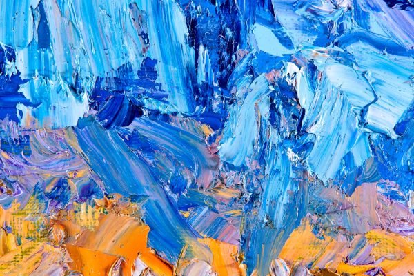 abstract painting fragment